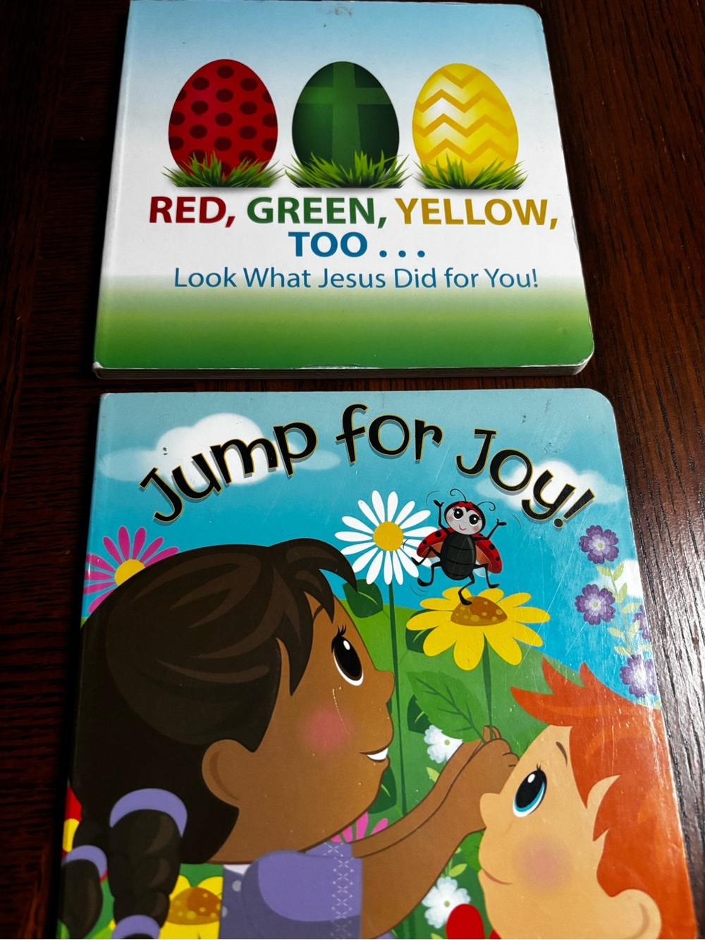 Jump for Joy! two Christian children's board books by CTA, Inc.